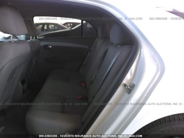 1G1ZA5EU0CF390430 - 2012 CHEVROLET MALIBU LS 白色 照片 8