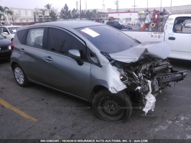 3N1CE2CP3FL352460 - 2015 NISSAN VERSA NOTE S/S PLUS/SV/SL/SR GRAY photo 1