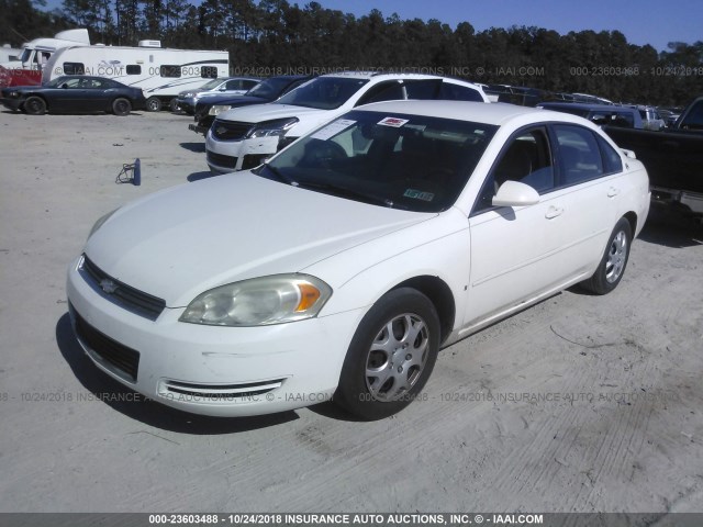 2G1WB55K769236955 - 2006 CHEVROLET IMPALA LS თეთრი ფოტო 2