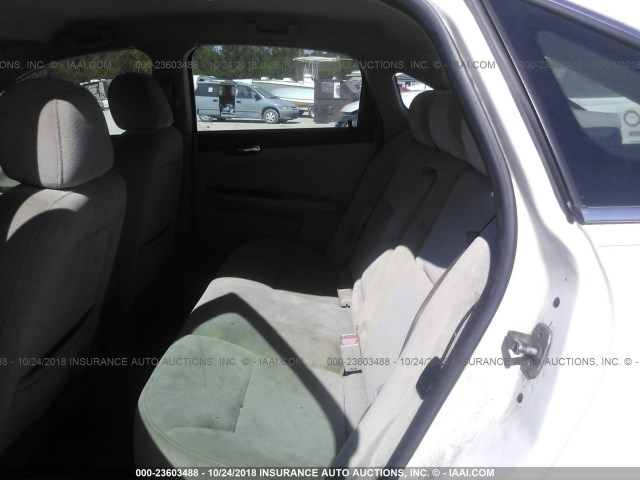 2G1WB55K769236955 - 2006 CHEVROLET IMPALA LS თეთრი ფოტო 8