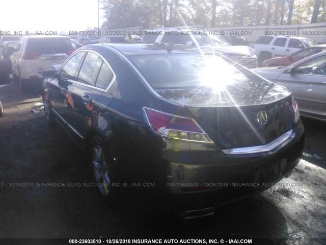 19UUA8F54DA016607 - 2013 ACURA TL TECH GRAY photo 3