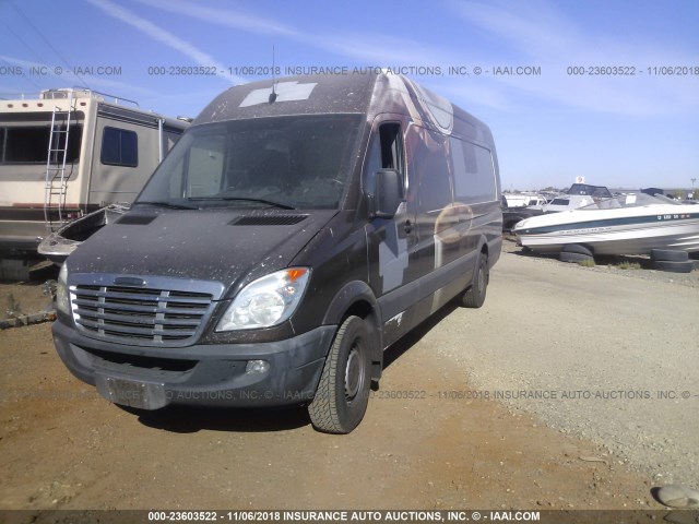 WDYPE8CC0D5802226 - 2013 FREIGHTLINER Sprinter 2500 BROWN photo 2