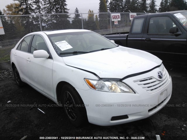 4T1BE46K07U718401 - 2007 TOYOTA CAMRY NEW GENERATION CE/LE/XLE/SE WHITE photo 1