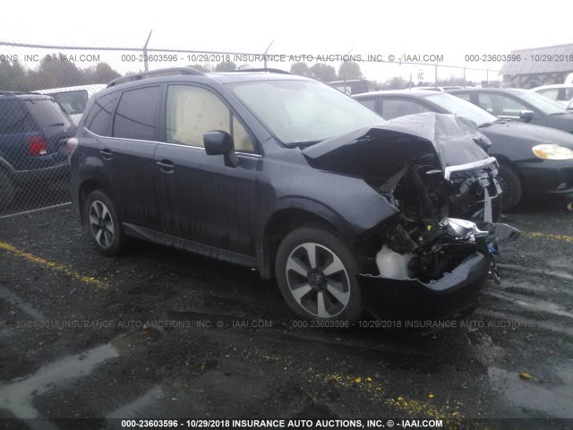 JF2SJAJC9HH812321 - 2017 SUBARU FORESTER 2.5I LIMITED BLACK photo 1