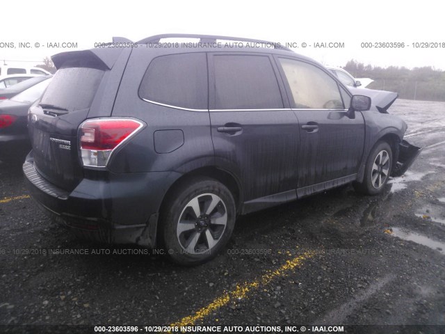 JF2SJAJC9HH812321 - 2017 SUBARU FORESTER 2.5I LIMITED BLACK photo 4