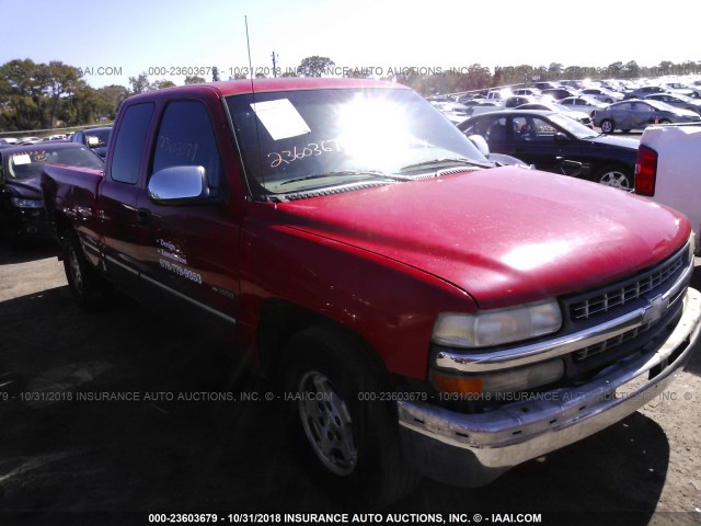 2GCEC19T0X1289489 - 1999 CHEVROLET SILVERADO C1500 RED photo 1