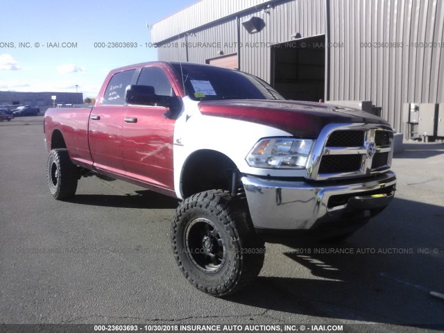 3C6UR5HL5EG299501 - 2014 RAM 2500 ST MAROON photo 1