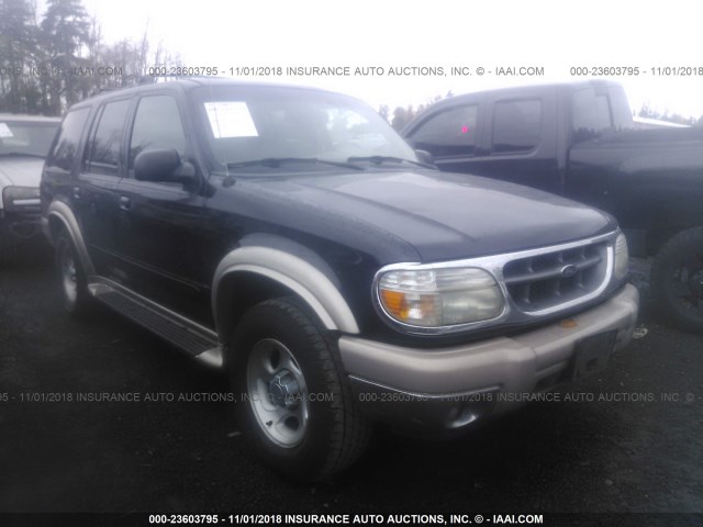 1FMZU74E6YZC10051 - 2000 FORD EXPLORER EDDIE BAUER BLACK photo 1