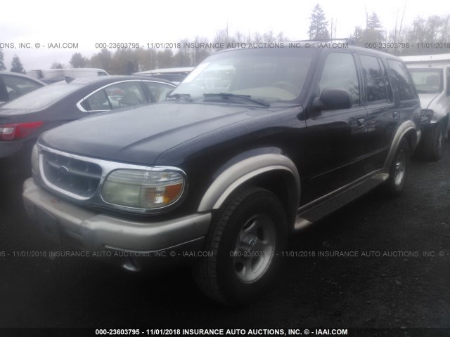 1FMZU74E6YZC10051 - 2000 FORD EXPLORER EDDIE BAUER BLACK photo 2