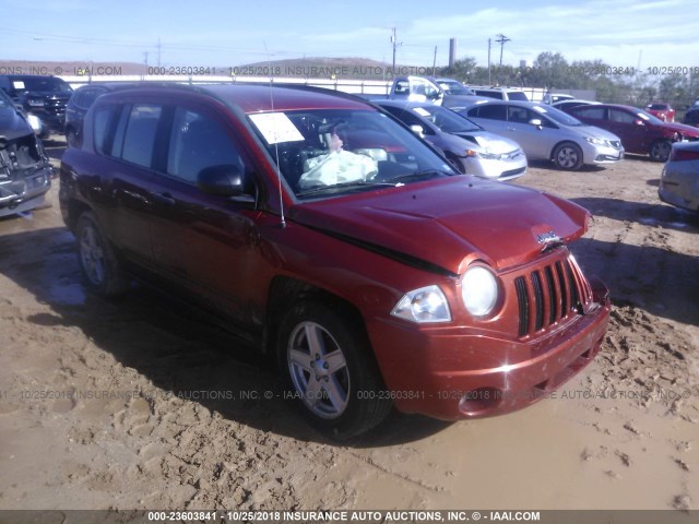 1J4NT4FB8AD523543 - 2010 JEEP COMPASS SPORT ORANGE photo 1