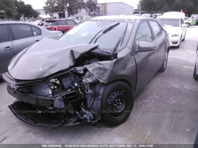 2T1BURHE1KC144635 - 2019 TOYOTA COROLLA L/LE/XLE/SE/XSE 棕色 照片 2