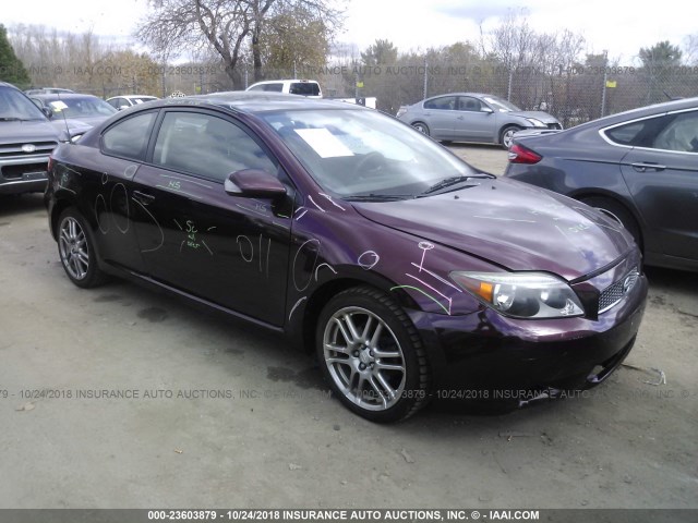 JTKDE167X60130222 - 2006 TOYOTA SCION TC 紫色 照片 1
