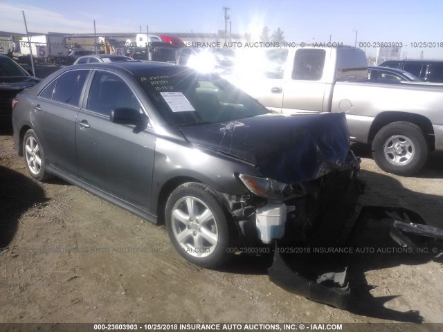 4T1BE46K19U412875 - 2009 TOYOTA CAMRY SE/LE/XLE GRAY photo 1