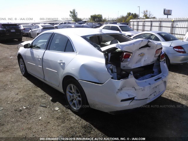 1G11C5SL1FF153548 - 2015 CHEVROLET MALIBU 1LT WHITE photo 3