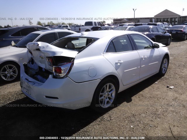 1G11C5SL1FF153548 - 2015 CHEVROLET MALIBU 1LT WHITE photo 4