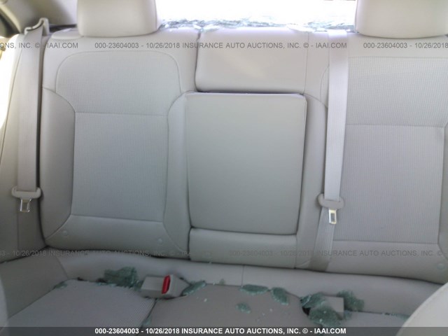 1G11C5SL1FF153548 - 2015 CHEVROLET MALIBU 1LT WHITE photo 8