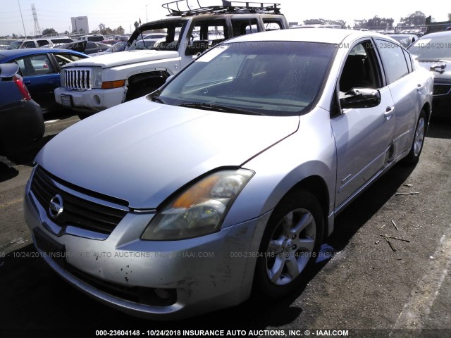 1N4CL21E79C112077 - 2009 NISSAN ALTIMA HYBRID SILVER photo 2