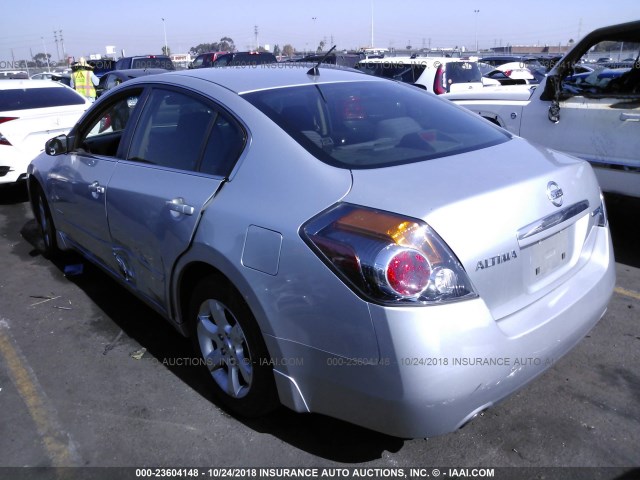 1N4CL21E79C112077 - 2009 NISSAN ALTIMA HYBRID SILVER photo 3