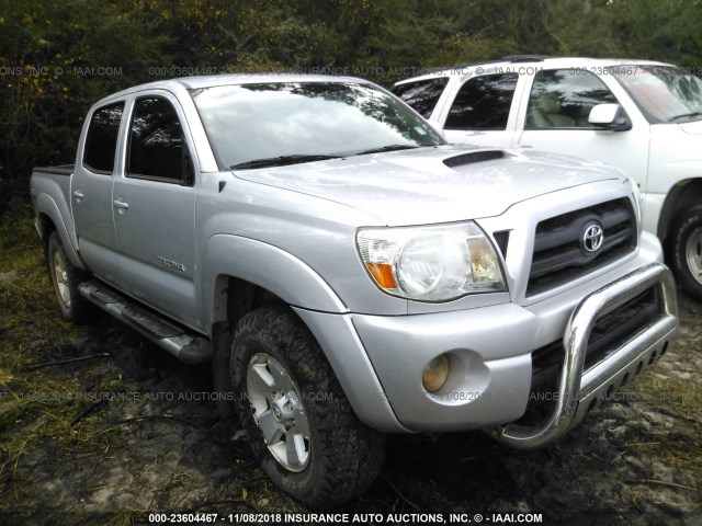 3TMJU4GN7AM099884 - 2010 TOYOTA TACOMA DOUBLE CAB PRERUNNER SILVER photo 1