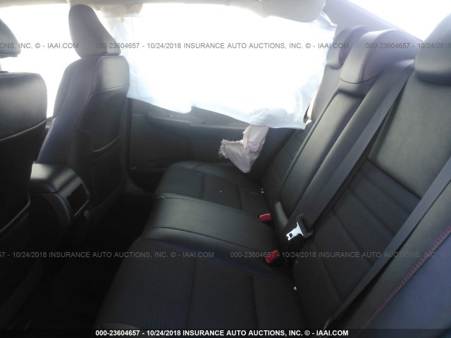 4T1BF1FK3GU547400 - 2016 TOYOTA CAMRY LE/XLE/SE/XSE GRAY photo 8