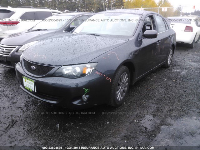 JF1GE61608G518625 - 2008 SUBARU IMPREZA 2.5I GRAY photo 2