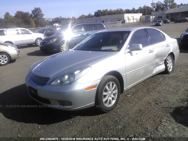 JTHBF30G720072143 - 2002 LEXUS ES 300 SILVER photo 2