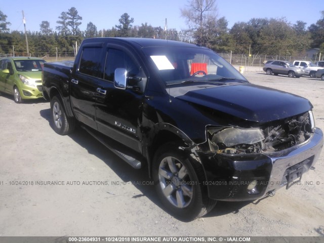 1N6AA07C89N319337 - 2009 NISSAN TITAN XE/SE/LE/PRO-4X BLACK photo 1