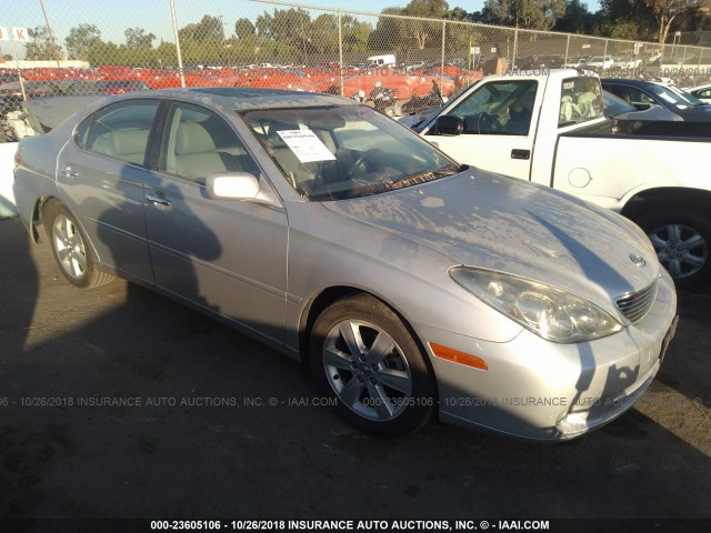 JTHBA30G855101400 - 2005 LEXUS ES 330 SILVER photo 1