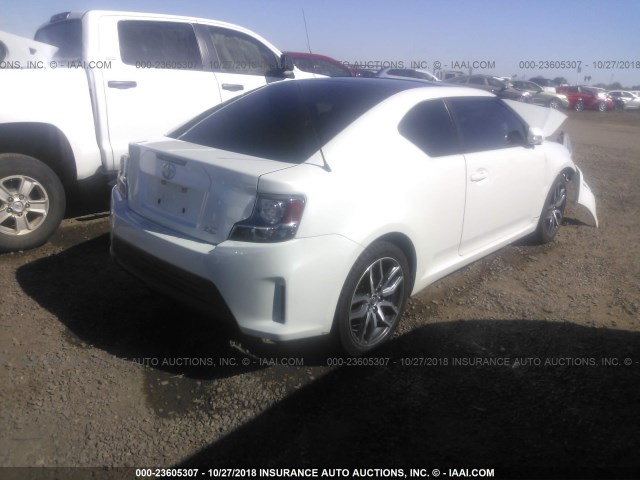 JTKJF5C73FJ003561 - 2015 TOYOTA SCION TC 白色 照片 4