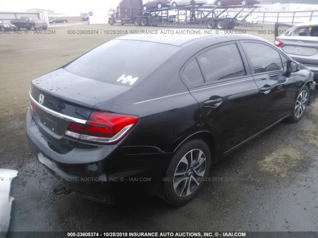 19XFB2F98DE277823 - 2013 HONDA CIVIC EXL 黑色 照片 4