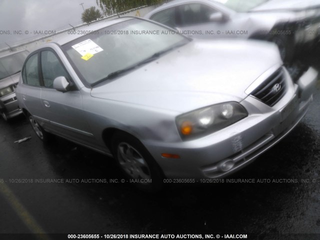 KMHDN46D64U750078 - 2004 HYUNDAI ELANTRA GLS/GT SILVER photo 1