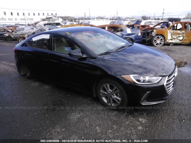 5NPD84LF4HH078815 - 2017 HYUNDAI ELANTRA SE/VALUE/LIMITED BLACK photo 1