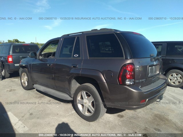 1GNDS13SX82100161 - 2008 CHEVROLET TRAILBLAZER LS/LT BROWN photo 3