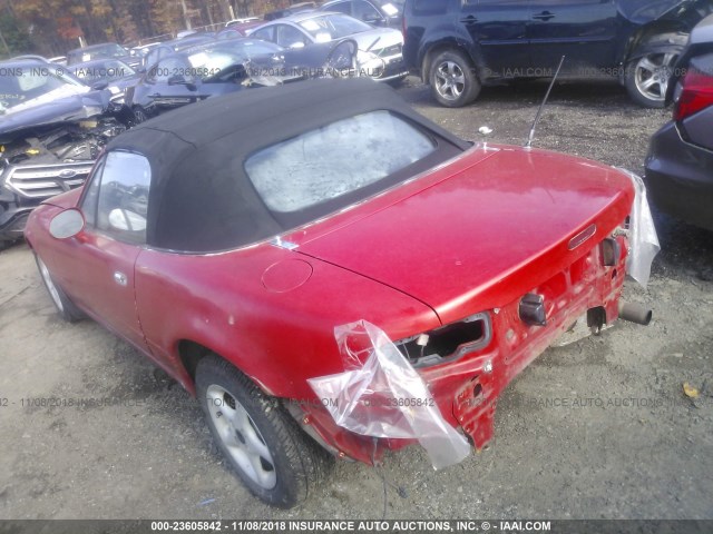 JM1NA3517P0411962 - 1993 MAZDA MX-5 MIATA RED photo 3