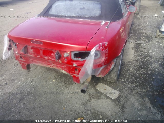 JM1NA3517P0411962 - 1993 MAZDA MX-5 MIATA RED photo 6