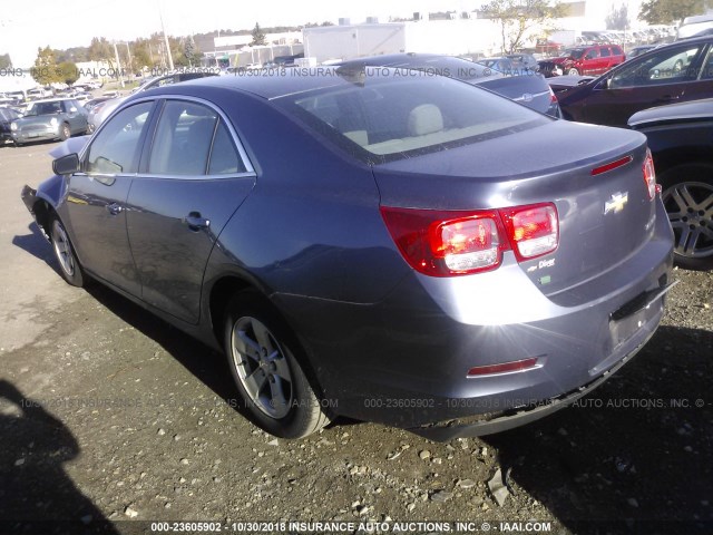 1G11B5SL1FF224718 - 2015 CHEVROLET MALIBU LS 蓝色 照片 3