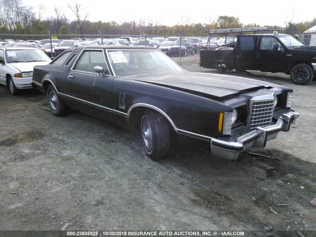 7G87F235523 - 1977 FORD THUNDERBIRD  BLACK photo 1