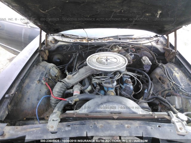 7G87F235523 - 1977 FORD THUNDERBIRD  BLACK photo 10