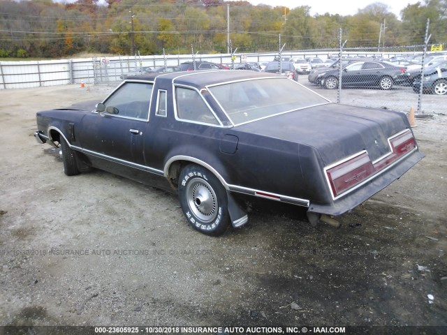 7G87F235523 - 1977 FORD THUNDERBIRD  BLACK photo 3