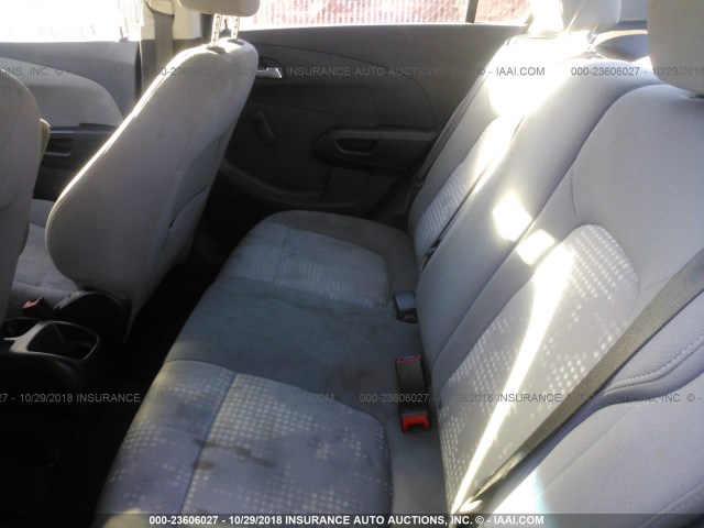 1G1JA5SH9D4253116 - 2013 CHEVROLET SONIC LS BLUE photo 8