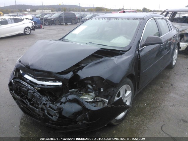 1G1ZB5E09CF264187 - 2012 CHEVROLET MALIBU LS 黑色 照片 2