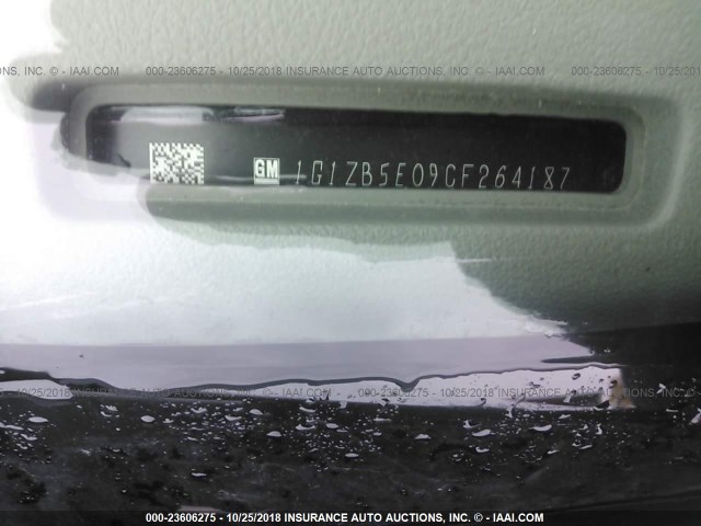 1G1ZB5E09CF264187 - 2012 CHEVROLET MALIBU LS 黑色 照片 9