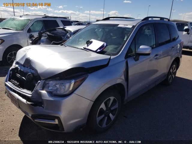 JF2SJAGC6JH573632 - 2018 SUBARU FORESTER 2.5I PREMIUM SILVER photo 15