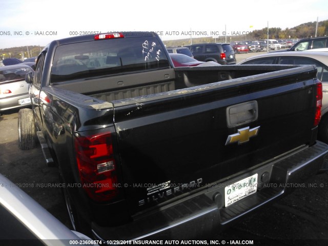 1GCRCPEH5EZ276716 - 2014 CHEVROLET SILVERADO C1500 BLACK photo 3