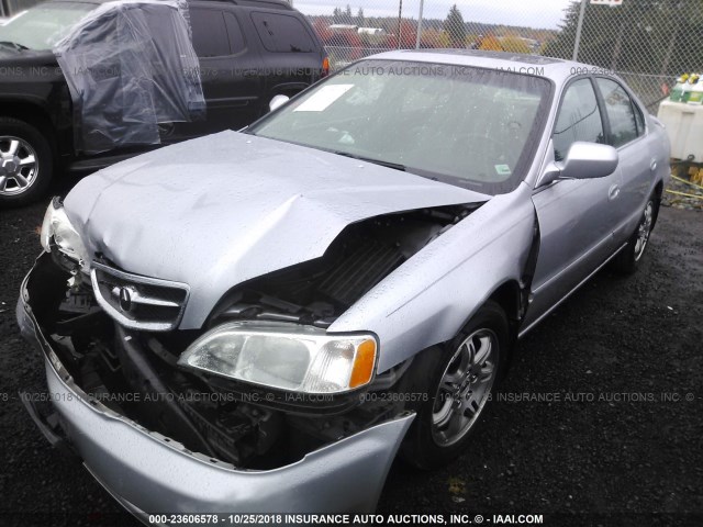 19UUA5667YA059383 - 2000 ACURA 3.2TL ვერცხლისფერი ფოტო 2