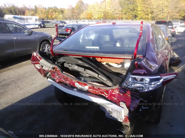 4T1BF1FK3HU673709 - 2017 TOYOTA CAMRY LE/XLE/SE/XSE RED photo 6