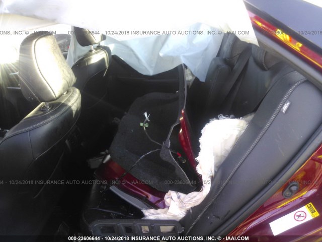 4T1BF1FK3HU673709 - 2017 TOYOTA CAMRY LE/XLE/SE/XSE RED photo 8