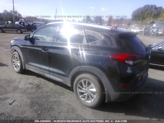 KM8J3CA21GU174039 - 2016 HYUNDAI TUCSON LIMITED/SPORT AND ECO/SE BLACK photo 3