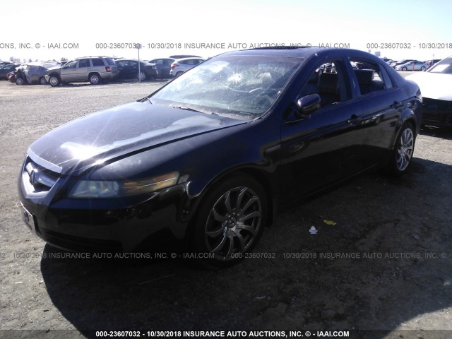 19UUA66204A033950 - 2004 ACURA TL BLUE photo 2