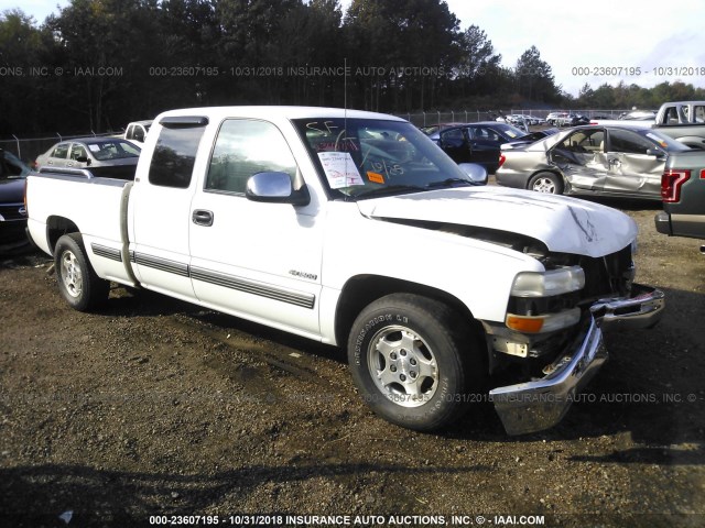 2GCEC19V8Y1374129 - 2000 CHEVROLET SILVERADO C1500 WHITE photo 1